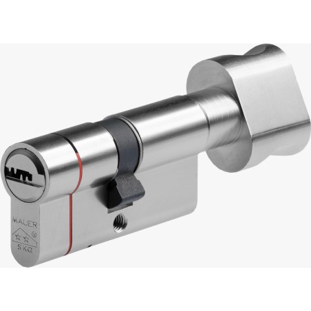 CILINDRO POMO DE SEGURIDAD MAUER ELITE 2 RED LINE / ELITE 2 RL NIQUEL
