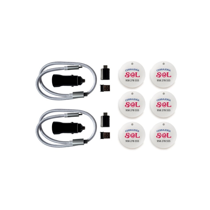 PACK FAMILIAR (2 MANOS LIBRES + 6 LLAVES PROXIMIDAD) DEBOS