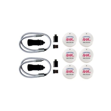 PACK FAMILIAR (2 MANOS LIBRES + 6 LLAVES PROXIMIDAD) DEBOS