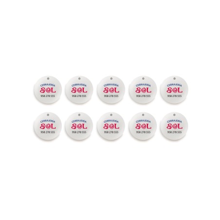 PACK 10 LLAVES DE PROXIMIDAD KEYSIA