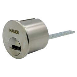 CILINDRO ESPECIAL RIM MAUER NEW WAVE 5 / NW5 NIQUEL NIQUELADO PLATA PLATEADO