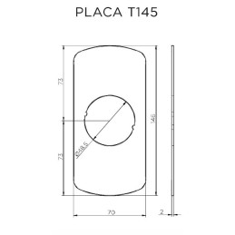 MEDIDAS PLACA DE PROTECCIÓN DISLOCK VIBRANIUM T145
