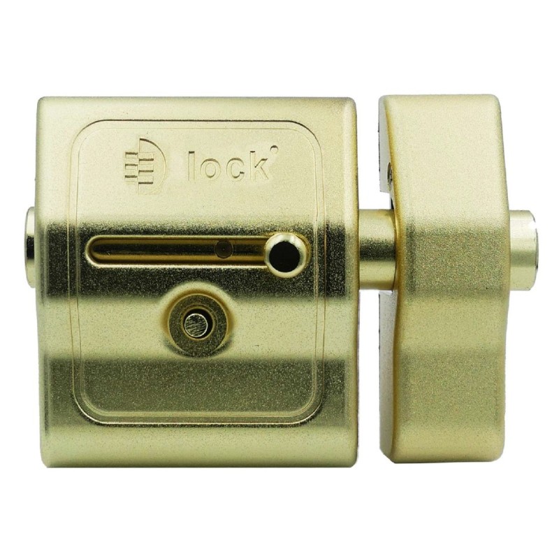 CERROJO DISLOCK MAUER ELITE 2 LATON DORADO