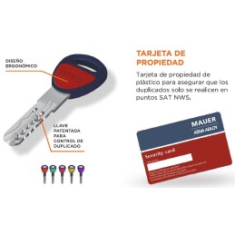 CERROJO DISLOCK LLAVE MUER NW5