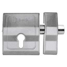 CERROJO DISLOCK EUROPERFIL NIQUEL PLATA PLATEADO