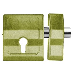 CERROJO DISLOCK EUROPERFIL LATON ORO DORADO