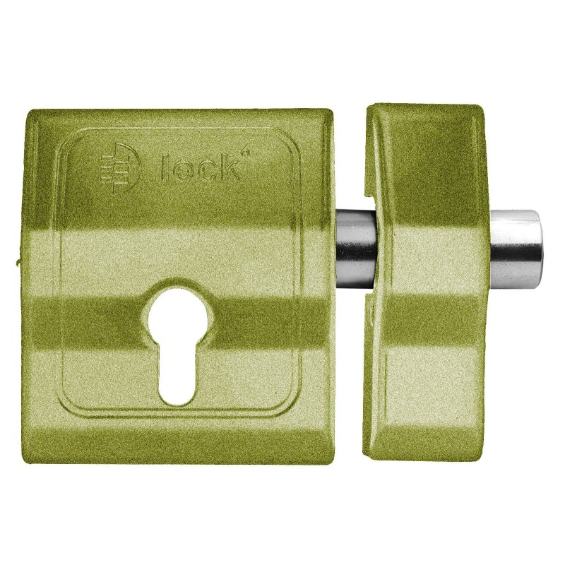CERROJO DISLOCK EUROPERFIL LATON ORO DORADO
