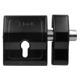 CERROJO DISLOCK EUROPERFIL NEGRO