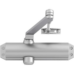MUELLE CIERRAPUERTAS ASSA ABLOY DC120 - CON RETENEDOR PLATA