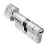CILINDRO POMO DE SEGURIDAD RB LOCKS KEYLOCX NIQUEL PLATA PLATEADO
