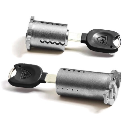 CILINDRO DE SEGURIDAD RB-LOCKS LOCXIS FORCLAZ NIQUEL NIQUELADO PLATA PLATEADO