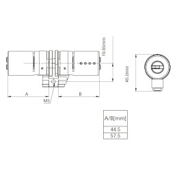 CILINDRO DE SEGURIDAD RB-LOCKS LOCXIS TRELOD