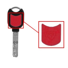 PACK 5 INSERTOS DE COLORES PARA PERSOLANIZACIÓN LLAVES RB-LOCKS LOCXIS ROJO